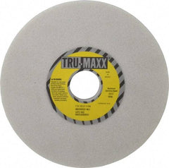 Tru-Maxx - 7" Diam x 1-1/4" Hole x 1/2" Thick, I Hardness, 46 Grit Surface Grinding Wheel - Aluminum Oxide, Type 1, Coarse Grade, 3,600 Max RPM, Vitrified Bond, No Recess - Industrial Tool & Supply