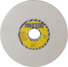 Tru-Maxx - 7" Diam x 1-1/4" Hole x 3/4" Thick, K Hardness, 60 Grit Surface Grinding Wheel - Aluminum Oxide, Type 1, Medium Grade, 3,600 Max RPM, Vitrified Bond, No Recess - Industrial Tool & Supply