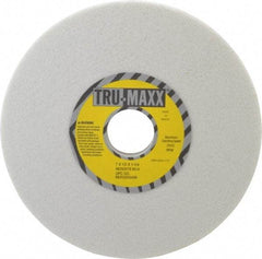 Tru-Maxx - 7" Diam x 1-1/4" Hole x 1/2" Thick, H Hardness, 60 Grit Surface Grinding Wheel - Aluminum Oxide, Type 1, Medium Grade, 3,600 Max RPM, Vitrified Bond, No Recess - Industrial Tool & Supply