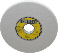 Tru-Maxx - 7" Diam x 1-1/4" Hole x 1/2" Thick, J Hardness, 60 Grit Surface Grinding Wheel - Aluminum Oxide, Type 1, Medium Grade, 3,600 Max RPM, Vitrified Bond, No Recess - Industrial Tool & Supply