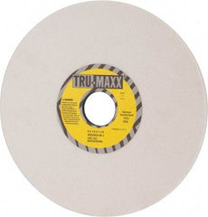 Tru-Maxx - 8" Diam x 1-1/4" Hole x 1/4" Thick, J Hardness, 80 Grit Surface Grinding Wheel - Aluminum Oxide, Type 1, Medium Grade, 3,600 Max RPM, Vitrified Bond, No Recess - Industrial Tool & Supply