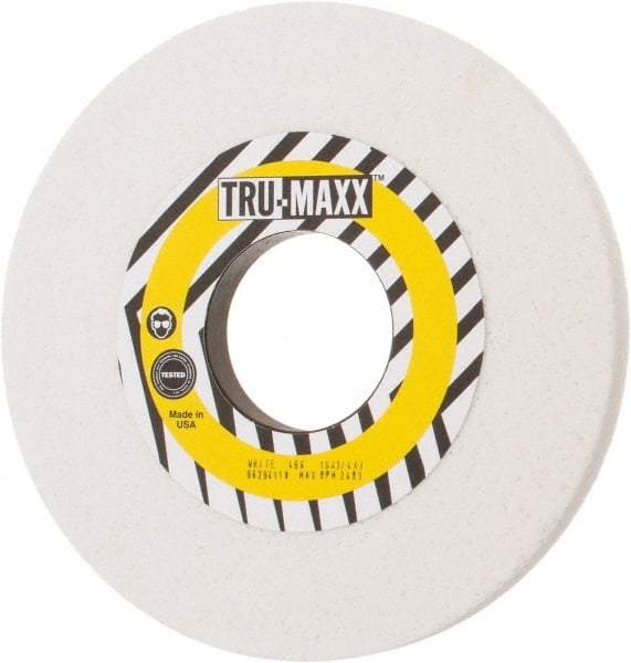Tru-Maxx - 10" Diam x 3" Hole x 3/4" Thick, G Hardness, 46 Grit Surface Grinding Wheel - Aluminum Oxide, Type 1, Coarse Grade, 2,483 Max RPM, Vitrified Bond, No Recess - Industrial Tool & Supply