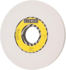 Tru-Maxx - 12" Diam x 3" Hole x 1" Thick, F Hardness, 60 Grit Surface Grinding Wheel - Aluminum Oxide, Type 1, Medium Grade, 2,070 Max RPM, Vitrified Bond, No Recess - Industrial Tool & Supply
