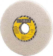 Tru-Maxx - 7" Diam x 1-1/4" Hole x 1/2" Thick, G Hardness, 46 Grit Surface Grinding Wheel - Aluminum Oxide, Type 1, Coarse Grade, 3,600 Max RPM, Vitrified Bond, No Recess - Industrial Tool & Supply