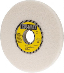 Tru-Maxx - 7" Diam x 1-1/4" Hole x 1/2" Thick, H Hardness, 46 Grit Surface Grinding Wheel - Aluminum Oxide, Type 1, Coarse Grade, 3,600 Max RPM, Vitrified Bond, No Recess - Industrial Tool & Supply