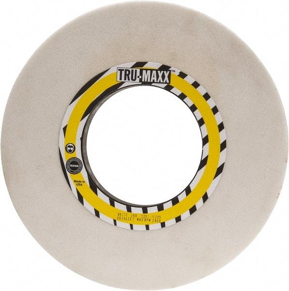 Tru-Maxx - 12" Diam x 5" Hole x 1-1/2" Thick, K Hardness, 46 Grit Surface Grinding Wheel - Aluminum Oxide, Type 5, Coarse Grade, 2,069 Max RPM, Vitrified Bond, One-Side Recess - Industrial Tool & Supply