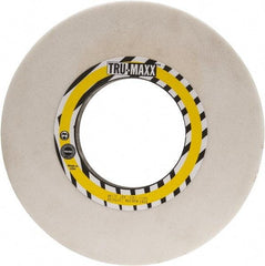 Tru-Maxx - 12" Diam x 5" Hole x 1-1/2" Thick, K Hardness, 46 Grit Surface Grinding Wheel - Aluminum Oxide, Type 5, Coarse Grade, 2,069 Max RPM, Vitrified Bond, One-Side Recess - Industrial Tool & Supply