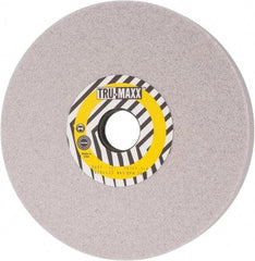 Tru-Maxx - 8" Diam x 1-1/4" Hole x 1" Thick, I Hardness, 46 Grit Surface Grinding Wheel - Aluminum Oxide, Type 5, Coarse Grade, 3,600 Max RPM, Vitrified Bond, One-Side Recess - Industrial Tool & Supply