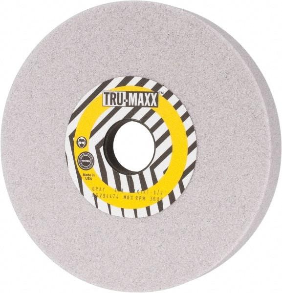 Tru-Maxx - 7" Diam x 1-1/4" Hole x 1" Thick, I Hardness, 46 Grit Surface Grinding Wheel - Aluminum Oxide, Type 5, Coarse Grade, 3,600 Max RPM, Vitrified Bond, One-Side Recess - Industrial Tool & Supply