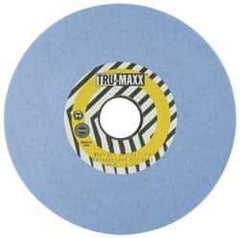 Tru-Maxx - 10" Diam x 3" Hole x 1" Thick, I Hardness, 46 Grit Surface Grinding Wheel - Ceramic, Type 1, Coarse Grade, 2,483 Max RPM, Vitrified Bond, No Recess - Industrial Tool & Supply