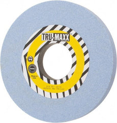 Tru-Maxx - 10" Diam x 3" Hole x 1" Thick, J Hardness, 60 Grit Surface Grinding Wheel - Ceramic, Type 1, Medium Grade, 2,483 Max RPM, Vitrified Bond, No Recess - Industrial Tool & Supply