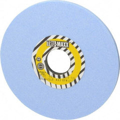 Tru-Maxx - 6" Diam x 1-1/4" Hole x 1/4" Thick, K Hardness, 80 Grit Surface Grinding Wheel - Ceramic, Type 1, Medium Grade, 4,138 Max RPM, Vitrified Bond, No Recess - Industrial Tool & Supply