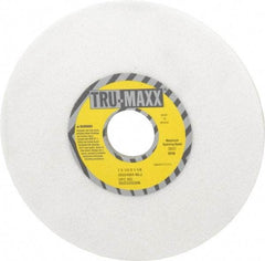 Tru-Maxx - 7" Diam x 1-1/4" Hole x 1/4" Thick, J Hardness, 46 Grit Surface Grinding Wheel - Ceramic, Type 1, Coarse Grade, 3,600 Max RPM, Vitrified Bond, No Recess - Industrial Tool & Supply