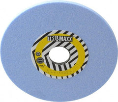 Tru-Maxx - 7" Diam x 1-1/4" Hole x 1/4" Thick, I Hardness, 60 Grit Surface Grinding Wheel - Ceramic, Type 1, Medium Grade, 3,600 Max RPM, Vitrified Bond, No Recess - Industrial Tool & Supply