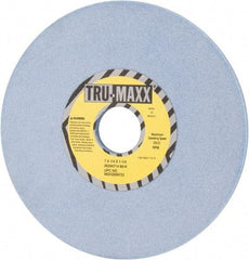 Tru-Maxx - 7" Diam x 1-1/4" Hole x 1/4" Thick, K Hardness, 80 Grit Surface Grinding Wheel - Ceramic, Type 1, Medium Grade, 3,600 Max RPM, Vitrified Bond, No Recess - Industrial Tool & Supply