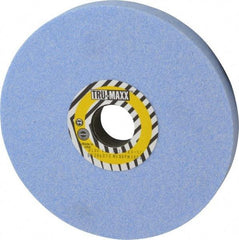 Tru-Maxx - 7" Diam x 1-1/4" Hole x 3/4" Thick, I Hardness, 46 Grit Surface Grinding Wheel - Ceramic, Type 1, Coarse Grade, 3,600 Max RPM, Vitrified Bond, No Recess - Industrial Tool & Supply