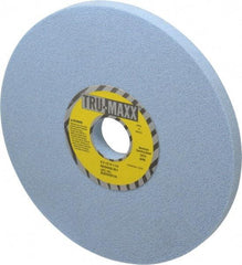 Tru-Maxx - 8" Diam x 1-1/4" Hole x 1/2" Thick, I Hardness, 60 Grit Surface Grinding Wheel - Ceramic, Type 1, Medium Grade, 3,600 Max RPM, Vitrified Bond, No Recess - Industrial Tool & Supply