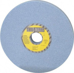 Tru-Maxx - 8" Diam x 1-1/4" Hole x 3/4" Thick, I Hardness, 46 Grit Surface Grinding Wheel - Ceramic, Type 1, Coarse Grade, 3,105 Max RPM, Vitrified Bond, No Recess - Industrial Tool & Supply