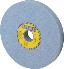 Tru-Maxx - 8" Diam x 1-1/4" Hole x 1" Thick, I Hardness, 46 Grit Surface Grinding Wheel - Ceramic, Type 1, Coarse Grade, 3,105 Max RPM, Vitrified Bond, No Recess - Industrial Tool & Supply