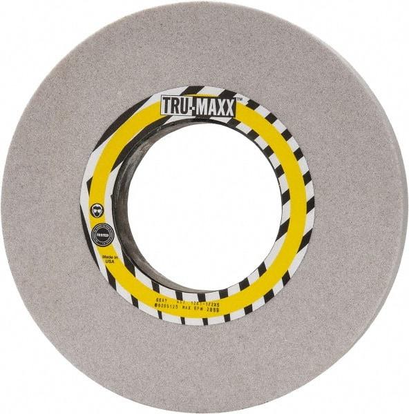 Tru-Maxx - 12" Diam x 5" Hole x 1-1/2" Thick, J Hardness, 46 Grit Surface Grinding Wheel - Aluminum Oxide, Type 1, Coarse Grade, 2,069 Max RPM, Vitrified Bond, No Recess - Industrial Tool & Supply