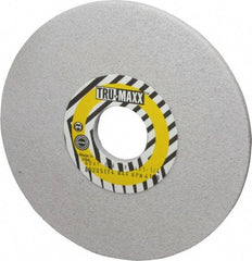 Tru-Maxx - 6" Diam x 1-1/4" Hole x 1/4" Thick, K Hardness, 60 Grit Surface Grinding Wheel - Aluminum Oxide, Type 1, Medium Grade, 5,410 Max RPM, Vitrified Bond, No Recess - Industrial Tool & Supply