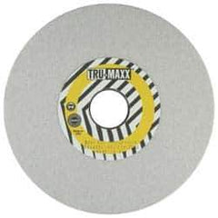 Tru-Maxx - 12" Diam x 3" Hole x 1" Thick, H Hardness, 46 Grit Surface Grinding Wheel - Aluminum Oxide, Type 1, Coarse Grade, 2,069 Max RPM, Vitrified Bond, No Recess - Industrial Tool & Supply