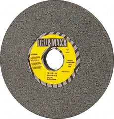 Tru-Maxx - 7" Diam x 1-1/4" Hole x 1/2" Thick, K Hardness, 60 Grit Surface Grinding Wheel - Aluminum Oxide, Type 1, Medium Grade, 3,600 Max RPM, Vitrified Bond, No Recess - Industrial Tool & Supply