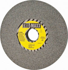 Tru-Maxx - 7" Diam x 1-1/4" Hole x 3/4" Thick, K Hardness, 60 Grit Surface Grinding Wheel - Aluminum Oxide, Type 1, Medium Grade, 3,600 Max RPM, Vitrified Bond, No Recess - Industrial Tool & Supply