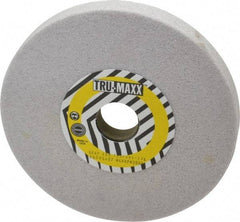 Tru-Maxx - 7" Diam x 1-1/4" Hole x 3/4" Thick, H Hardness, 46 Grit Surface Grinding Wheel - Aluminum Oxide, Type 1, Coarse Grade, 3,600 Max RPM, Vitrified Bond, No Recess - Industrial Tool & Supply