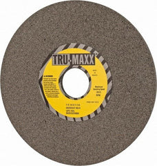 Tru-Maxx - 7" Diam x 1-1/4" Hole x 1/4" Thick, H Hardness, 80 Grit Surface Grinding Wheel - Aluminum Oxide, Type 1, Medium Grade, 3,600 Max RPM, Vitrified Bond, No Recess - Industrial Tool & Supply