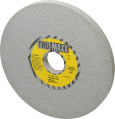 Tru-Maxx - 7" Diam x 1-1/4" Hole x 1/2" Thick, J Hardness, 100 Grit Surface Grinding Wheel - Aluminum Oxide, Type 1, Fine Grade, 3,600 Max RPM, Vitrified Bond, No Recess - Industrial Tool & Supply