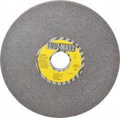 Tru-Maxx - 8" Diam x 1-1/4" Hole x 1/2" Thick, I Hardness, 46 Grit Surface Grinding Wheel - Aluminum Oxide, Type 1, Coarse Grade, 3,105 Max RPM, Vitrified Bond, No Recess - Industrial Tool & Supply