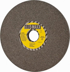 Tru-Maxx - 8" Diam x 1-1/4" Hole x 1/2" Thick, J Hardness, 60 Grit Surface Grinding Wheel - Aluminum Oxide, Type 1, Medium Grade, 3,600 Max RPM, Vitrified Bond, No Recess - Industrial Tool & Supply