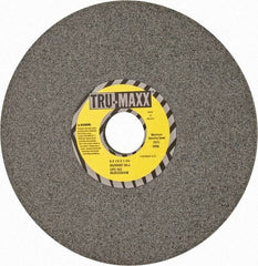 Tru-Maxx - 8" Diam x 1-1/4" Hole x 1/4" Thick, J Hardness, 60 Grit Surface Grinding Wheel - Aluminum Oxide, Type 1, Medium Grade, 3,600 Max RPM, Vitrified Bond, No Recess - Industrial Tool & Supply