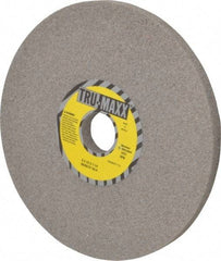 Tru-Maxx - 8" Diam x 1-1/4" Hole x 1/2" Thick, H Hardness, 60 Grit Surface Grinding Wheel - Aluminum Oxide, Type 1, Medium Grade, 3,600 Max RPM, Vitrified Bond, No Recess - Industrial Tool & Supply