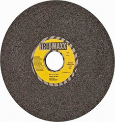 Tru-Maxx - 8" Diam x 1-1/4" Hole x 1/4" Thick, H Hardness, 46 Grit Surface Grinding Wheel - Aluminum Oxide, Type 1, Coarse Grade, 3,105 Max RPM, Vitrified Bond, No Recess - Industrial Tool & Supply