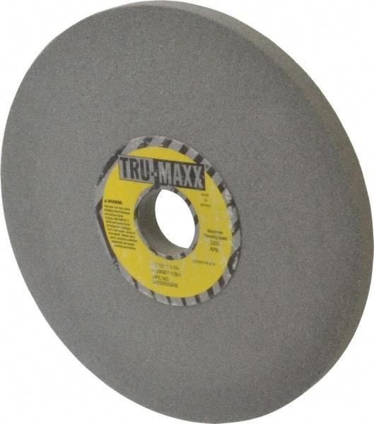 Tru-Maxx - 8" Diam x 1-1/4" Hole x 1/2" Thick, I Hardness, 100 Grit Surface Grinding Wheel - Aluminum Oxide, Type 1, Fine Grade, 3,600 Max RPM, Vitrified Bond, No Recess - Industrial Tool & Supply