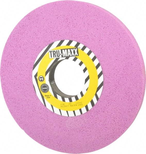 Tru-Maxx - 12" Diam x 3" Hole x 1" Thick, G Hardness, 46 Grit Surface Grinding Wheel - Aluminum Oxide, Type 1, Coarse Grade, 2,069 Max RPM, Vitrified Bond, No Recess - Industrial Tool & Supply