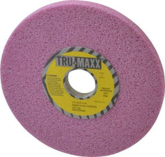 Tru-Maxx - 7" Diam x 1-1/4" Hole x 1/2" Thick, J Hardness, 46 Grit Surface Grinding Wheel - Aluminum Oxide, Type 1, Coarse Grade, 3,600 Max RPM, Vitrified Bond, No Recess - Industrial Tool & Supply