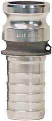 Dixon Valve & Coupling - 2" Aluminum Cam & Groove Suction & Discharge Hose Male Adapter Hose Shank - Part E, 250 Max psi - Industrial Tool & Supply