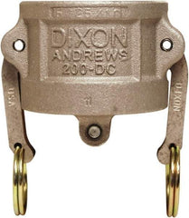 Dixon Valve & Coupling - 5" Aluminum Cam & Groove Suction & Discharge Hose Dust Cap For Use with Adapters - Part DC, 75 Max psi - Industrial Tool & Supply