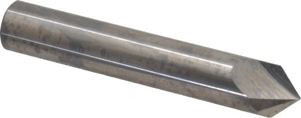 Made in USA - 1/2" Body Diam, 90°, 3" OAL, Solid Carbide Spotting Drill - Industrial Tool & Supply