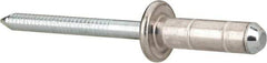 RivetKing - Size 86-88 Dome Head Aluminum Multi Grip Blind Rivet - Steel Mandrel, 1/4" to 3/4" Grip, 0.511" Head Diam, 0.257" to 0.261" Hole Diam, 0.708" Length Under Head, 1/4" Body Diam - Industrial Tool & Supply