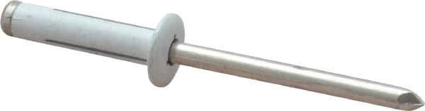 RivetKing - Size 0625 Dome Head Aluminum Tri Folding Blind Rivet - Aluminum Mandrel, 0.04" to 0.354" Grip, 0.386" Head Diam, 0.196" to 0.209" Hole Diam, 0.906" Length Under Head, 3/16" Body Diam - Industrial Tool & Supply