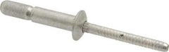 RivetKing - Size 67 Dome Head Aluminum Structural with Locking Stem Blind Rivet - Aluminum Mandrel, 0.214" to 0.437" Grip, 0.385" Head Diam, 0.191" to 0.201" Hole Diam, 0.572" Length Under Head, 3/16" Body Diam - Industrial Tool & Supply