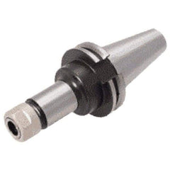 ETM - 0.08" to 0.789" Capacity, 6" Projection, CAT40 Taper Shank, ER32 Collet Chuck - Through Coolant - Exact Industrial Supply