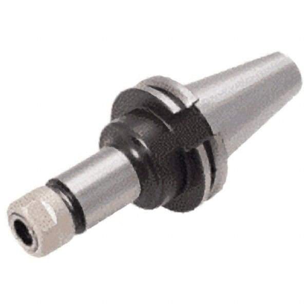 Iscar - 0.08" to 0.789" Capacity, 4" Projection, CAT40 Taper Shank, ER32 Collet Chuck - 0.0001" TIR, Through-Spindle & DIN Flange Coolant - Exact Industrial Supply