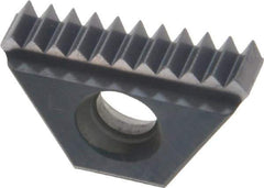 Kennametal - 11.5 TPI, Internal/External Thread, NPTF Standard, STN KC635M Grade Thread Mill Insert - Carbide, TiAlN Coating - Industrial Tool & Supply
