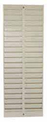 Pyramid - Time Cards & Time Clock Accessories Type: 40 Pocket Badge Rack For Use With: General Offices or Factories - Industrial Tool & Supply