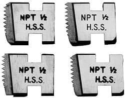 Florida Pneumatic - 1-1/2 - 11-1/2 NPSM, Right Hand, Alloy Steel, Pipe Threader Die - Berkley 41000, Ridgid 12R, 00-R, 111-R, 0-R, 11-R, 30A, 31A Compatibility - Exact Industrial Supply